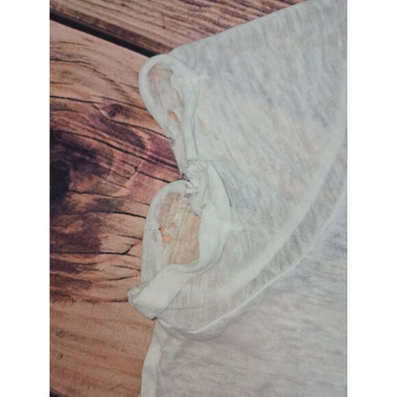 Twine & Stark "Happy Hour Happy Momma" Sheer T-Shirt Large - Picture 7 of 8